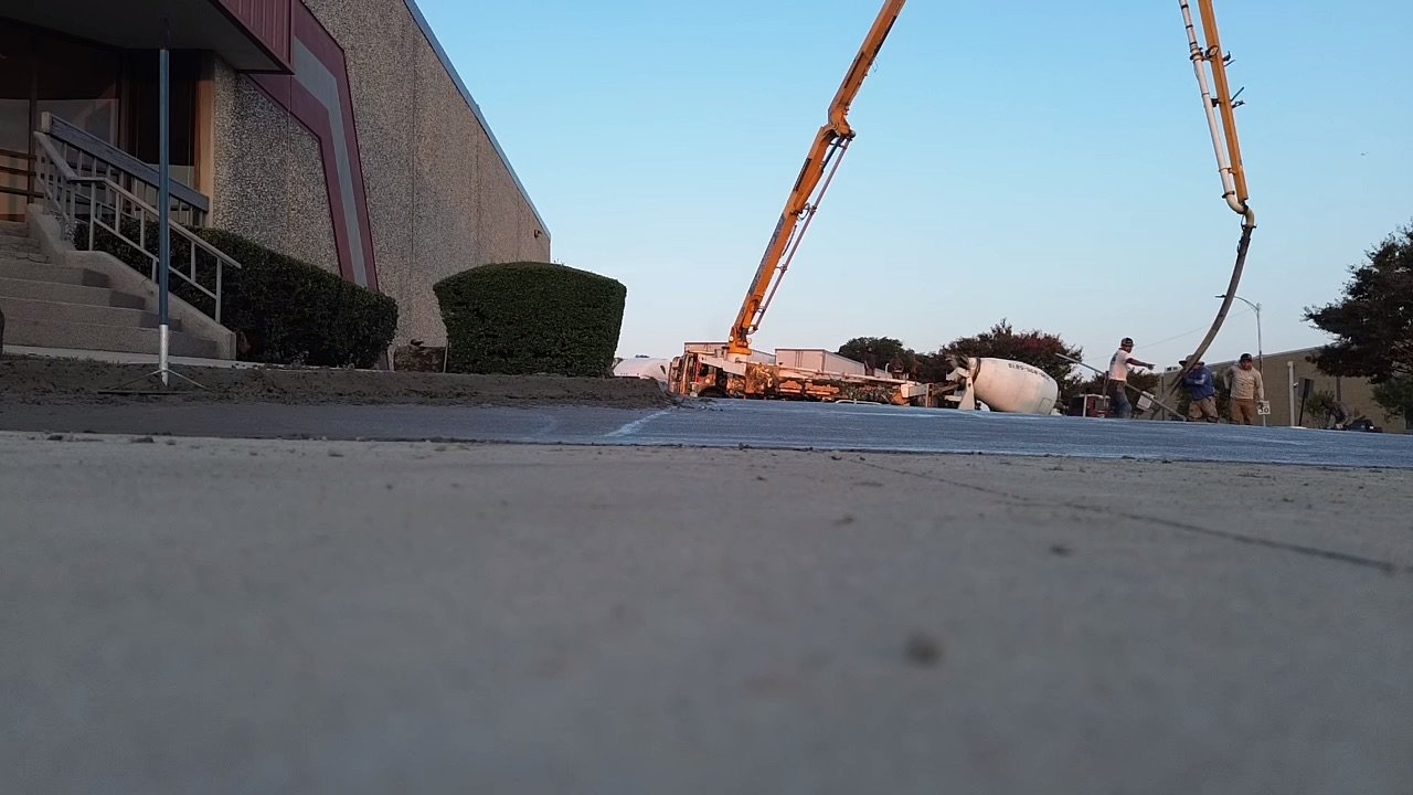 Concrete flatwork installation project #13 — TexTex Concrete DFW