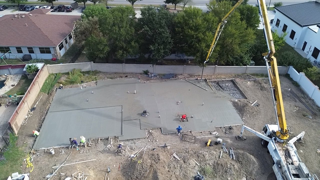 Concrete flatwork installation project #17 — TexTex Concrete DFW