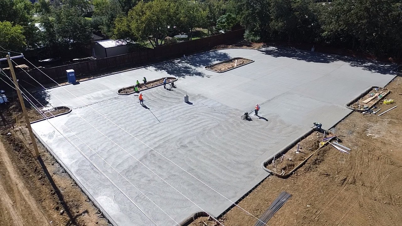 Concrete flatwork installation project #40 — TexTex Concrete DFW