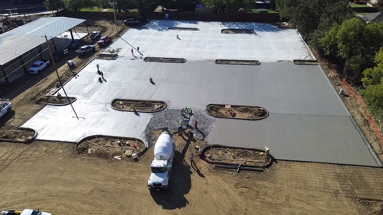 Concrete flatwork installation project #49 — TexTex Concrete DFW