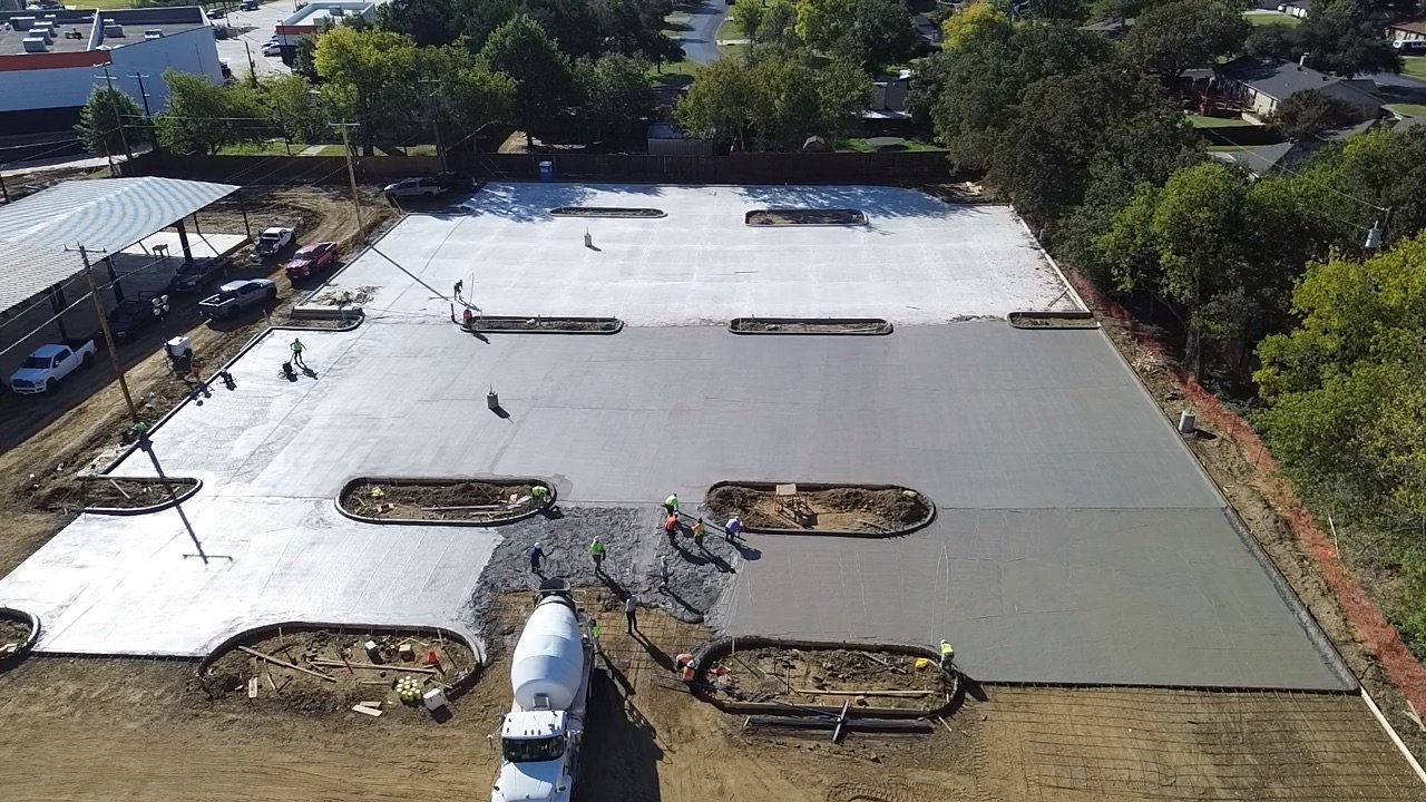 Concrete flatwork installation project #51 — TexTex Concrete DFW