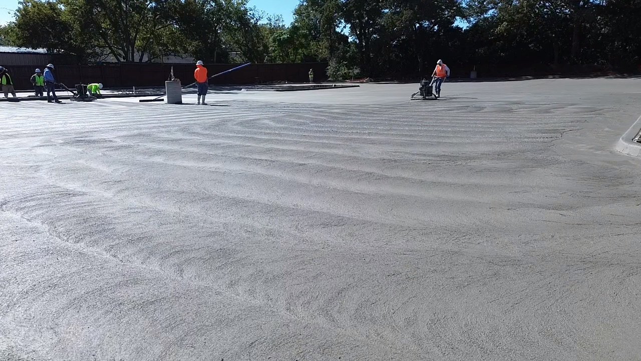 Concrete flatwork installation project #55 — TexTex Concrete DFW