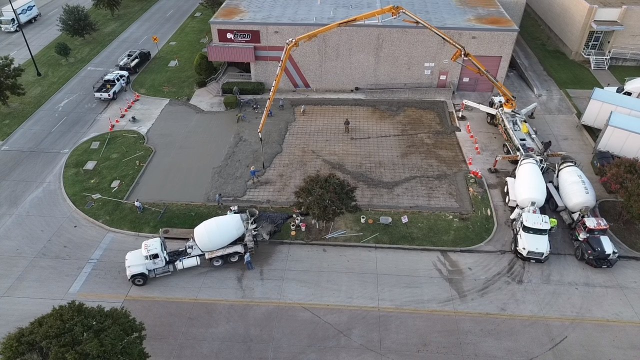 Concrete flatwork installation project #6 — TexTex Concrete DFW