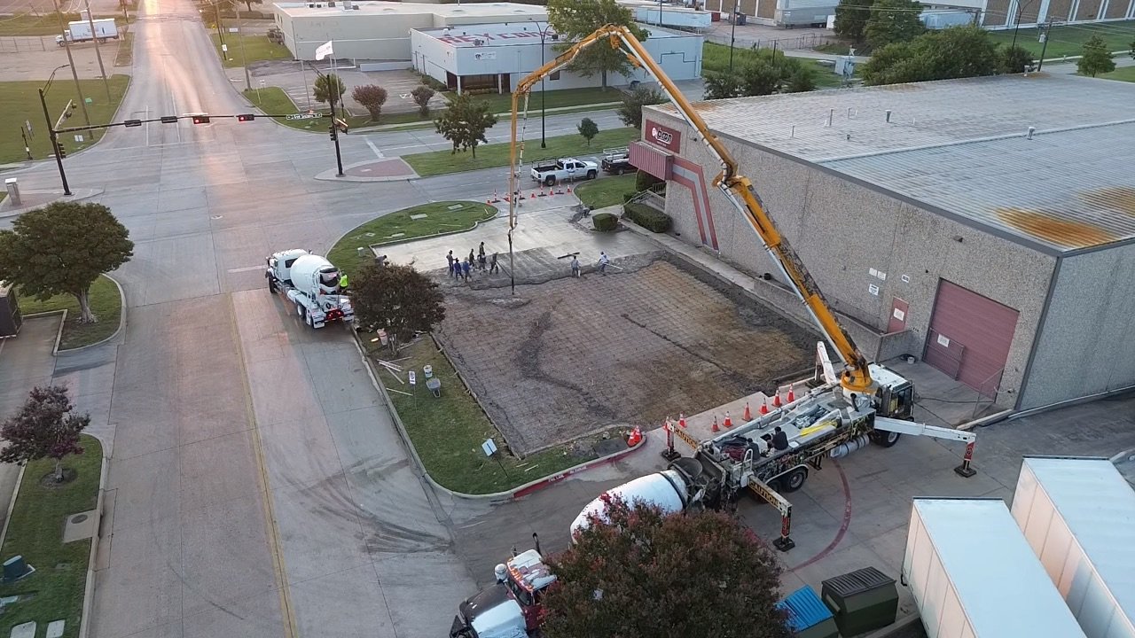 Concrete flatwork installation project #8 — TexTex Concrete DFW