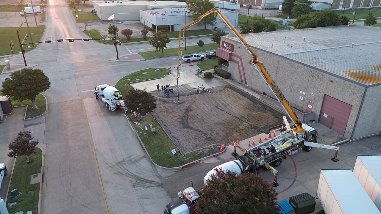 Concrete flatwork installation project #9 — TexTex Concrete DFW